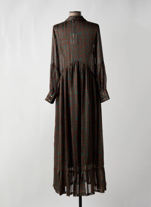 Rochie lungă verde OPULLENCE femeie