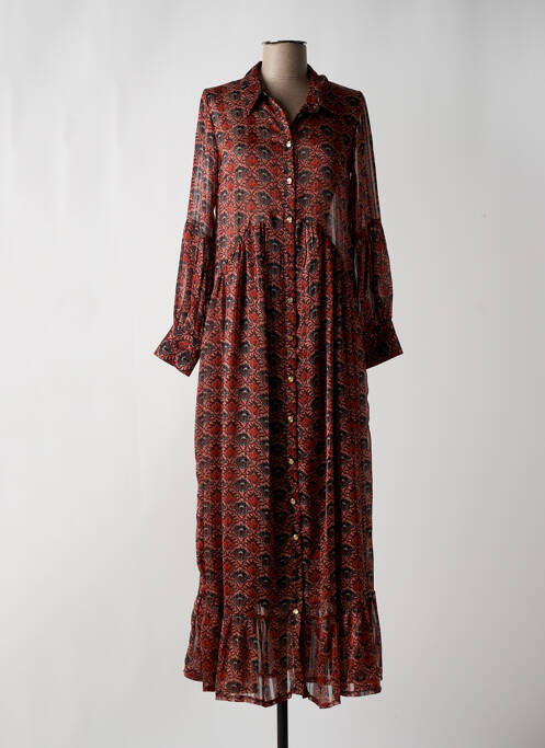 Rochie lungă portocaliu OPULLENCE femeie