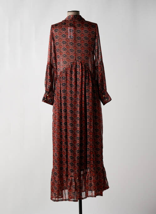 Rochie lungă portocaliu OPULLENCE femeie