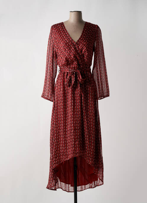 Rochie midi portocaliu LA PETITE ETOILE femeie