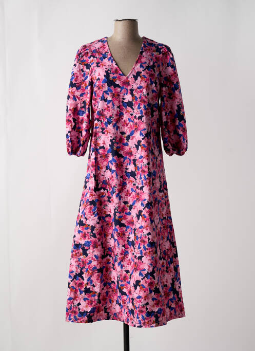 Rochie midi roz MINIMUM femeie