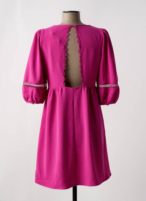 Rochie scurtă roz LA PETITE ETOILE femeie