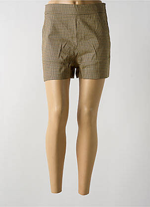 Șort bej BÔ-M femeie