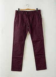 Pantalon chino buzunare mărime normală violet TEDDY SMITH bărbat