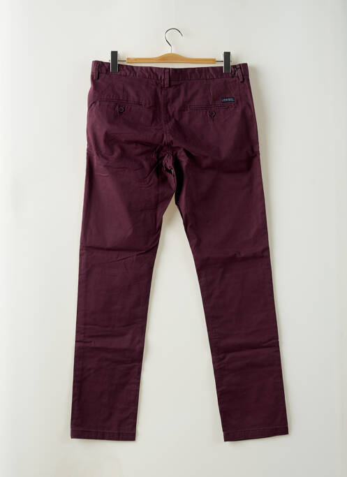 Pantalon chino violet TEDDY SMITH bărbat
