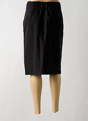 Fustă midi elasticitate negru GRACE & MILA femeie