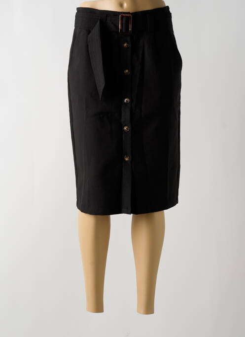 Fustă midi negru GRACE & MILA femeie