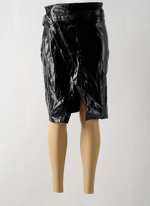 Fustă midi negru NA-KD femeie