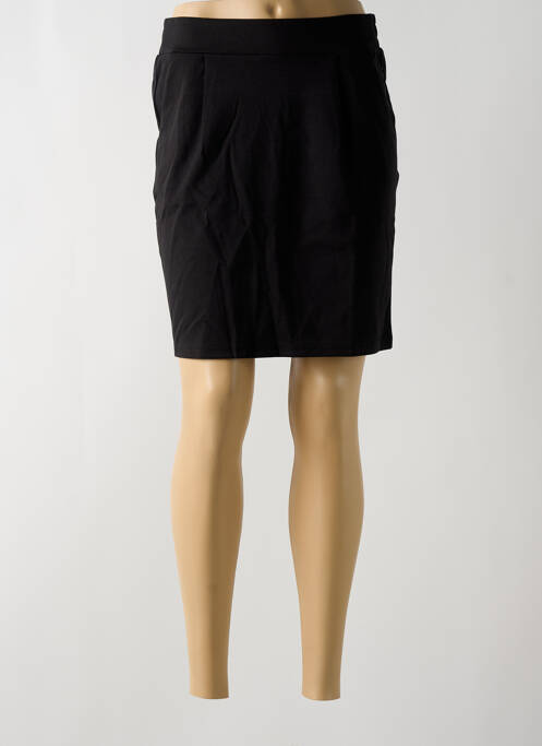 Fustă scurtă negru ICHI femeie