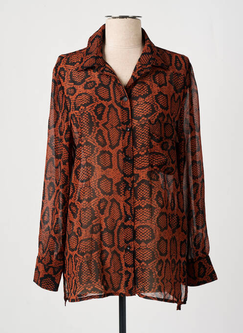 Cămașă maro GRACE & MILA femeie