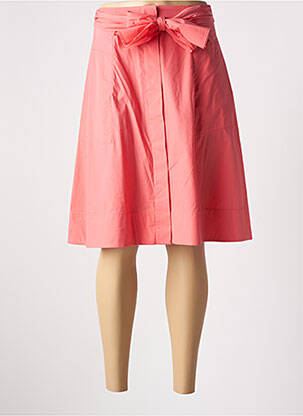 Fustă midi roz PAULE KA femeie