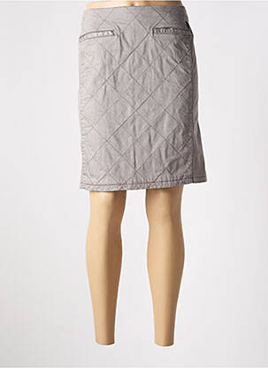 Fustă scurtă gri AERONAUTICA femeie