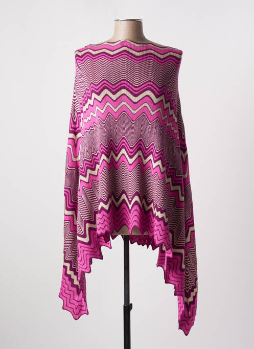 Poncho violet MISSONI femeie