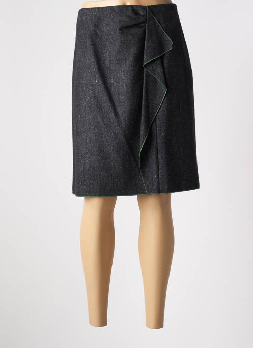 Fustă midi gri PAULE KA femeie