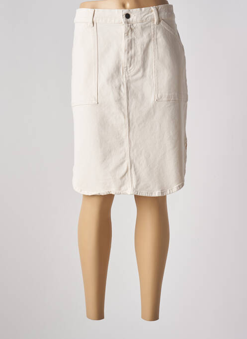 Fustă midi bej ACQUAVERDE femeie