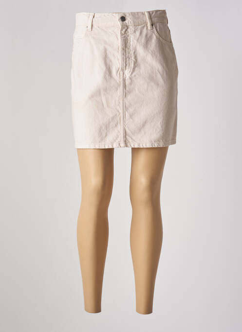 Fustă scurtă bej ACQUAVERDE femeie
