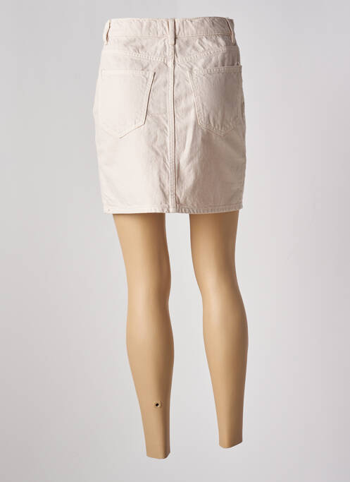 Fustă scurtă bej ACQUAVERDE femeie