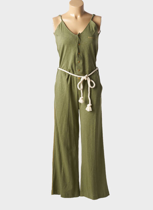 Salopetă-pantalon verde LA MARINIÈRE FRANÇAISE femeie