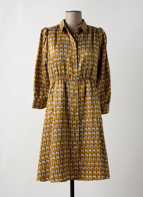 Rochie midi galben CHATTAWAK femeie