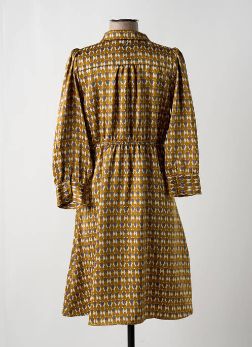 Rochie midi galben CHATTAWAK femeie