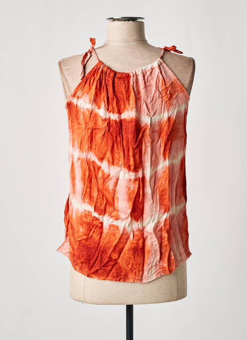 Top portocaliu VILA femeie