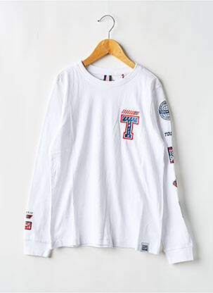 Tricou alb TEDDY SMITH băiat