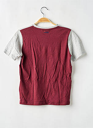 Tricou croială dreaptă mâneci scurte roșu FILA copil