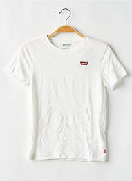 Tricou țesătură jersey mâneci scurte alb LEVIS garcon