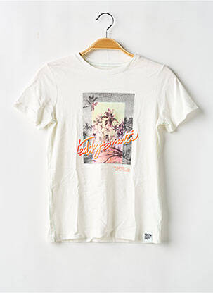 Tricou alb TEDDY SMITH băiat