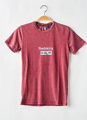 Tricou roșu REDSKINS băiat