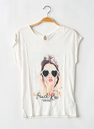 Top alb KAPORAL fată