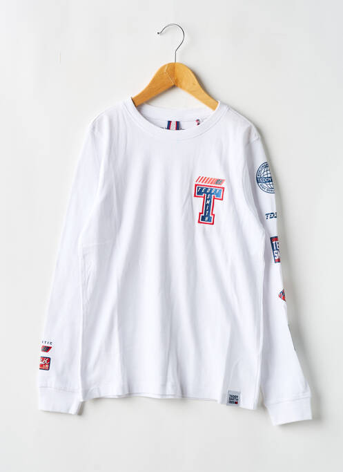 Tricou alb TEDDY SMITH băiat