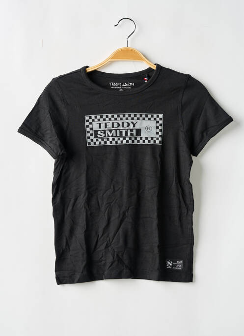 Tricou negru TEDDY SMITH băiat