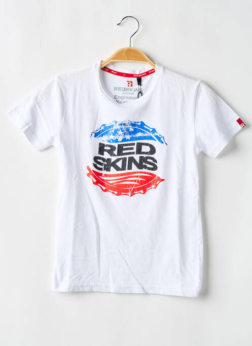 Tricou alb REDSKINS băiat