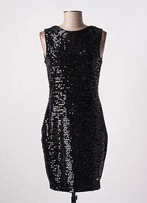 Rochie scurtă fără mâneci fără mâneci negru LPB femeie