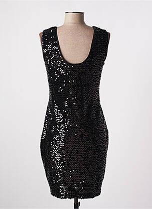 Rochie scurtă fără mâneci fără mâneci negru LPB femeie