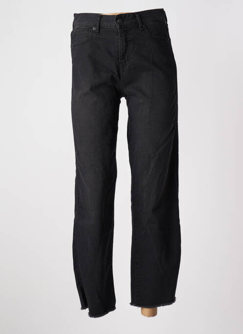 Blugi cu croială dreaptă negru FIVE femeie