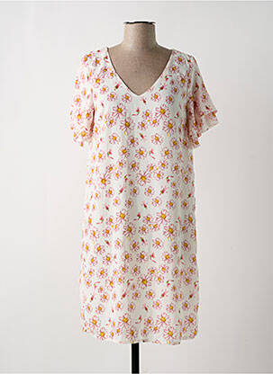 Rochie midi alb AKOZ DE TOI femeie