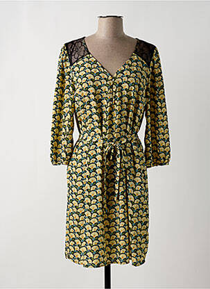 Rochie midi galben AKOZ DE TOI femeie