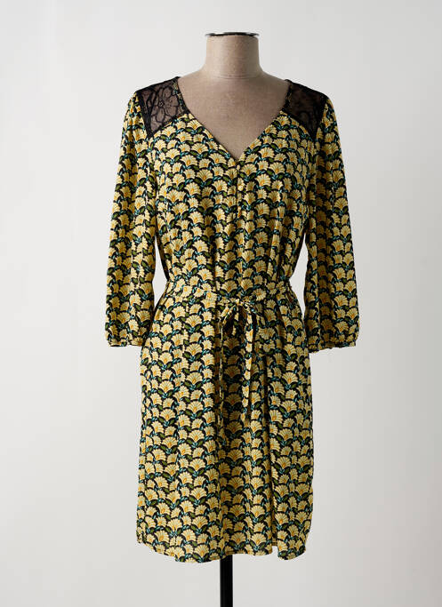 Rochie midi galben AKOZ DE TOI femeie