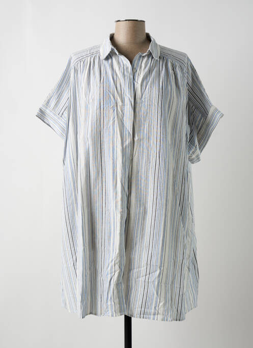 Rochie midi alb GRACE & MILA femeie