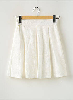Fustă midi alb MINI MIGNON fată