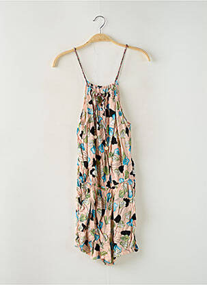 Salopetă scurtă roz RED QUEEN femeie