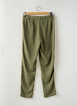 Pantalon slim buzunare verde AKOZ femeie