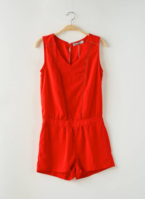 Salopetă scurtă portocaliu HIPPIE femeie