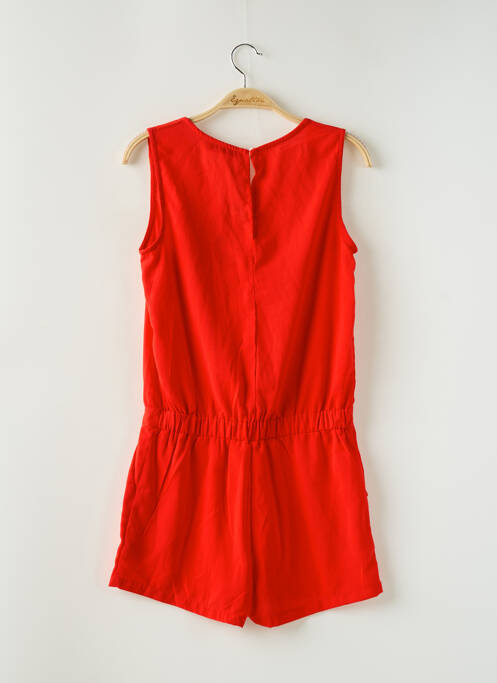 Salopetă scurtă portocaliu HIPPIE femeie