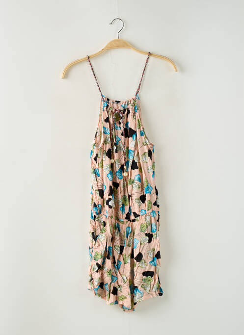 Salopetă scurtă roz RED QUEEN femeie