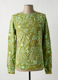 Hanorac țesătură jersey mâneci lungi verde SCOTCH & SODA bărbat