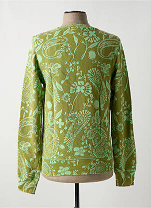 Hanorac țesătură jersey mâneci lungi verde SCOTCH & SODA bărbat
