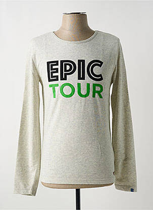 Tricou gri SCOTCH & SODA bărbat